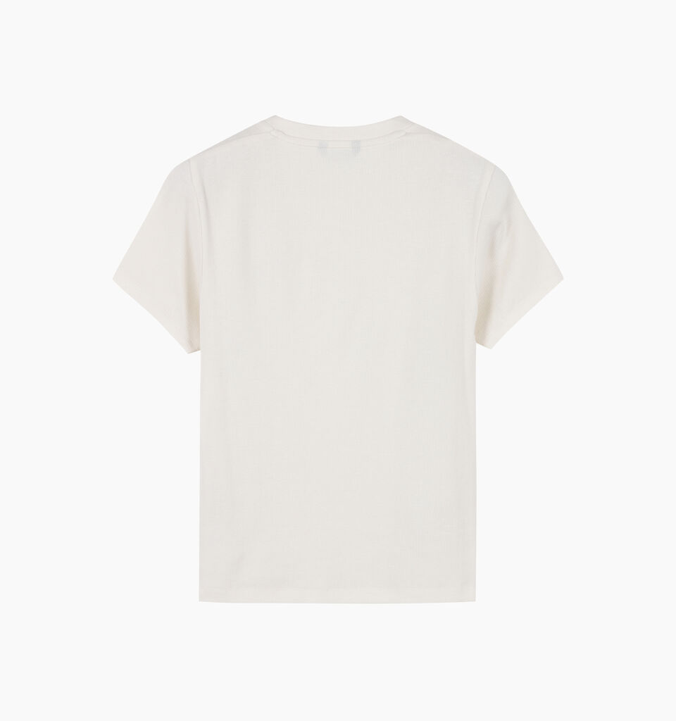 T-SHIRT - sisley k short sleeve t-shirt - Beige | Sisley K image number 3